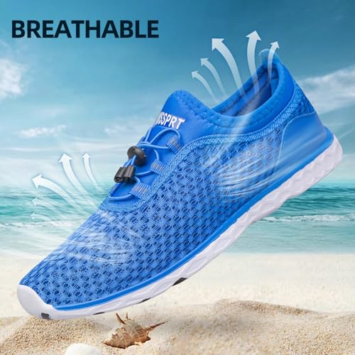Image of DOUSSPRT Men's Water Shoes Quick Drying Sports Aqua Shoes