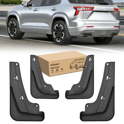 Image of Nilight Mud Flaps Splash Guards for Chevrolet Equinox 2025-2026