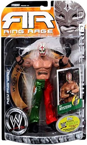 WWE JAKKS Pacific Wrestling Figura de acción Ruthless Aggression Series 22.5 Rey...