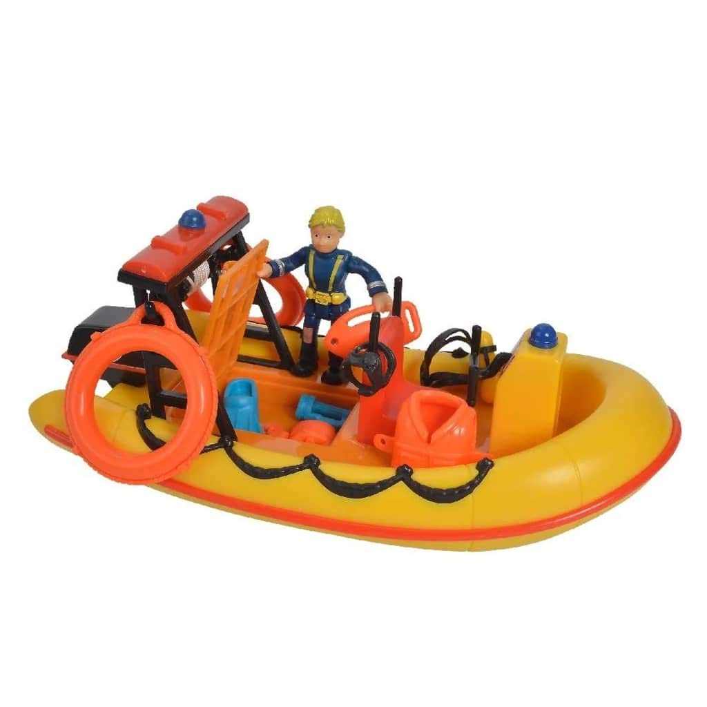 Smoby Simba - Sam Le Pompier - Ocean Bateau Neptune Flottant - Figurine Penny Articulée Incluse - Dès 3 Ans - 109251047038