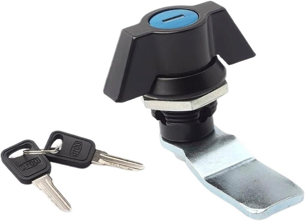 MS408-1 Distribution Box Lock Switch Cabinet Industrial Hardware Equipment Chassis Plug Core Rotary Tongue with 2 Keys