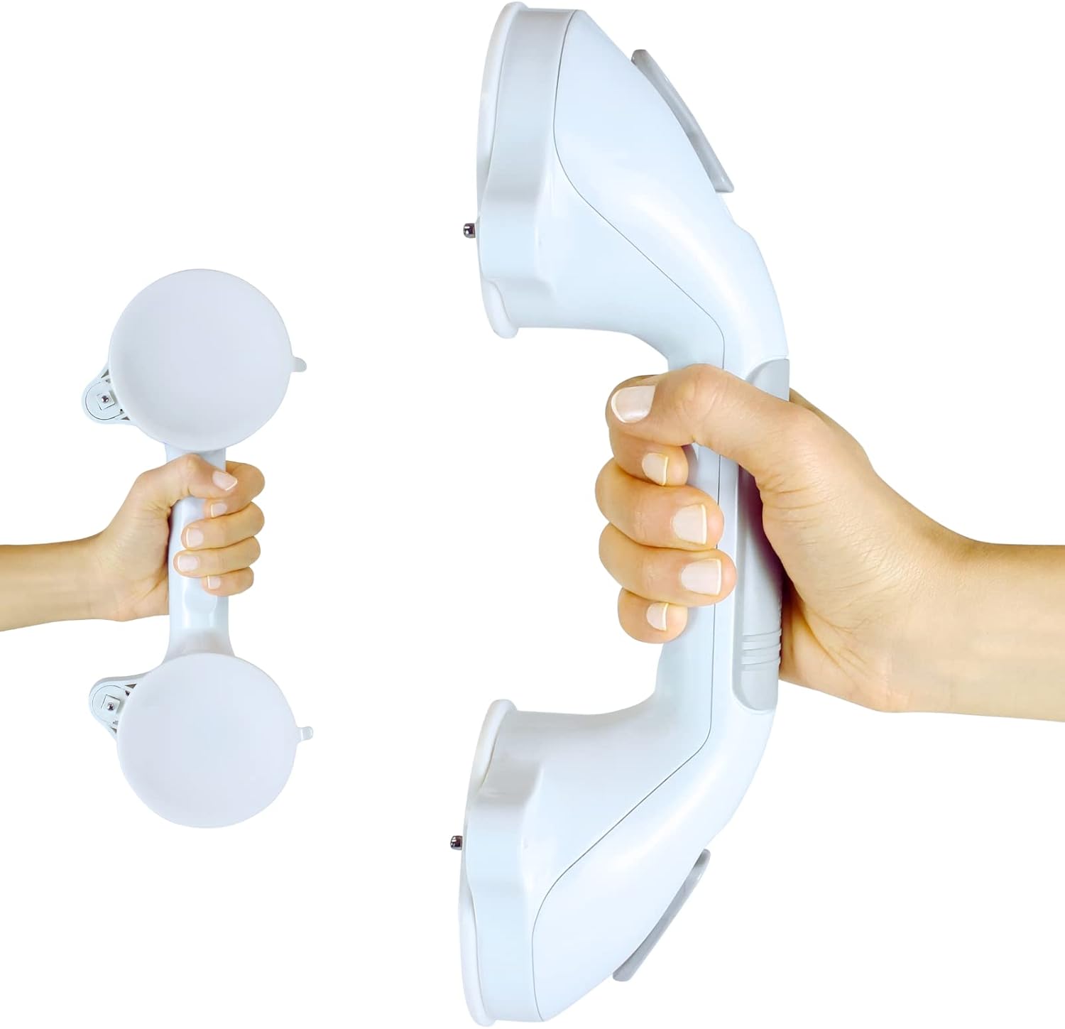 Vive Grab Bar - Suction Shower Handle - Bathroom Balance Bar - Safety Hand Rail Support for Tub, Handicap, Elderly, Injury, Kid, Senior Assist Bath Handle, Non Skid