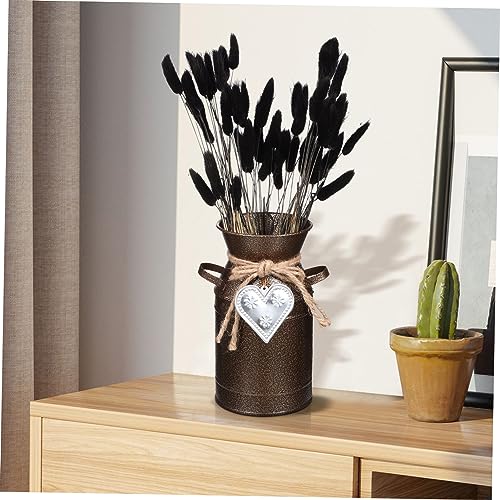 60 colas de conejo secas para decoración floral miniatura 4