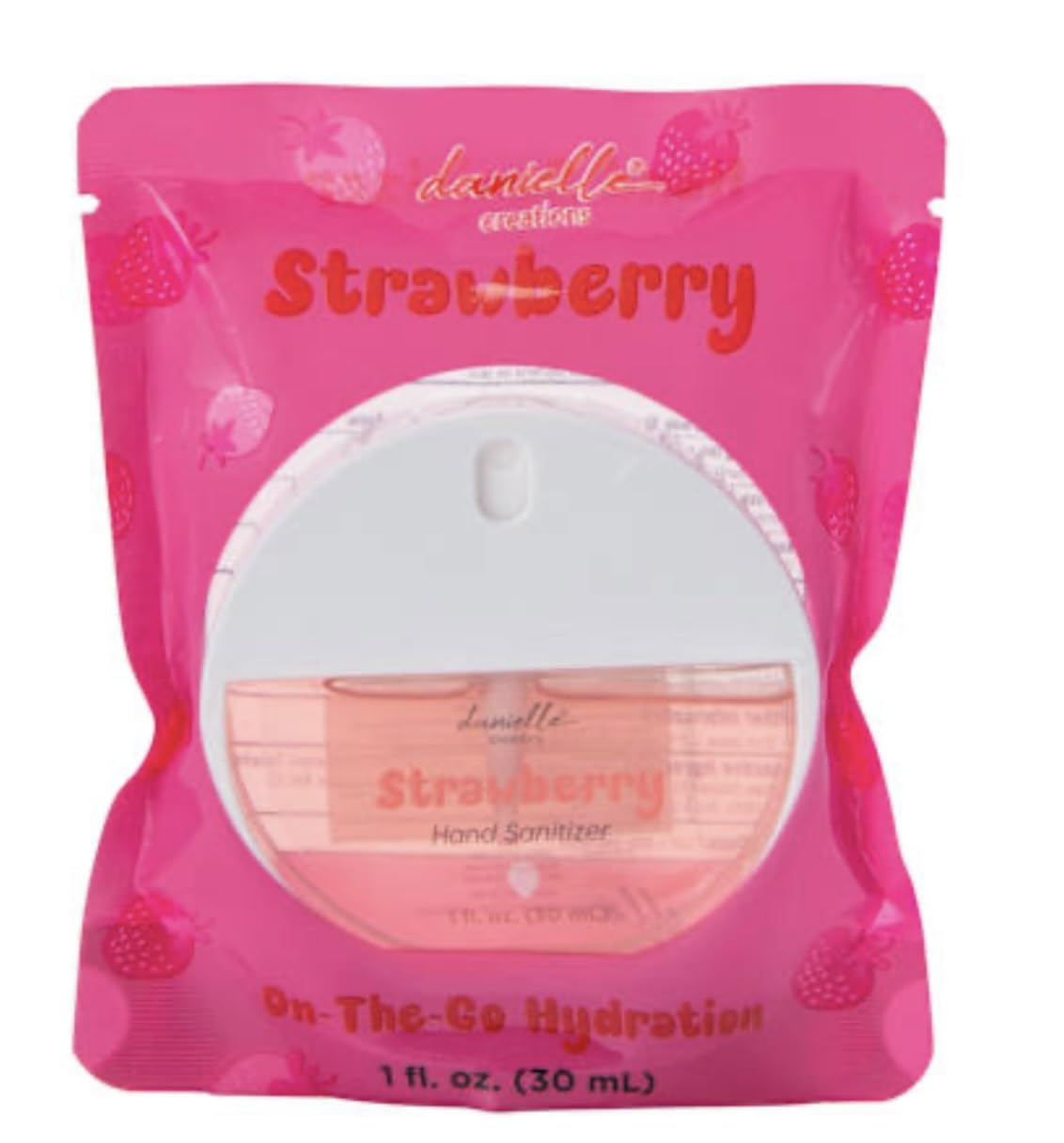 Viral Hydrating Fruit Scented Hand Sanitizer Spray - Strawberry Scented, 1 FL. OZ (Strawberry)