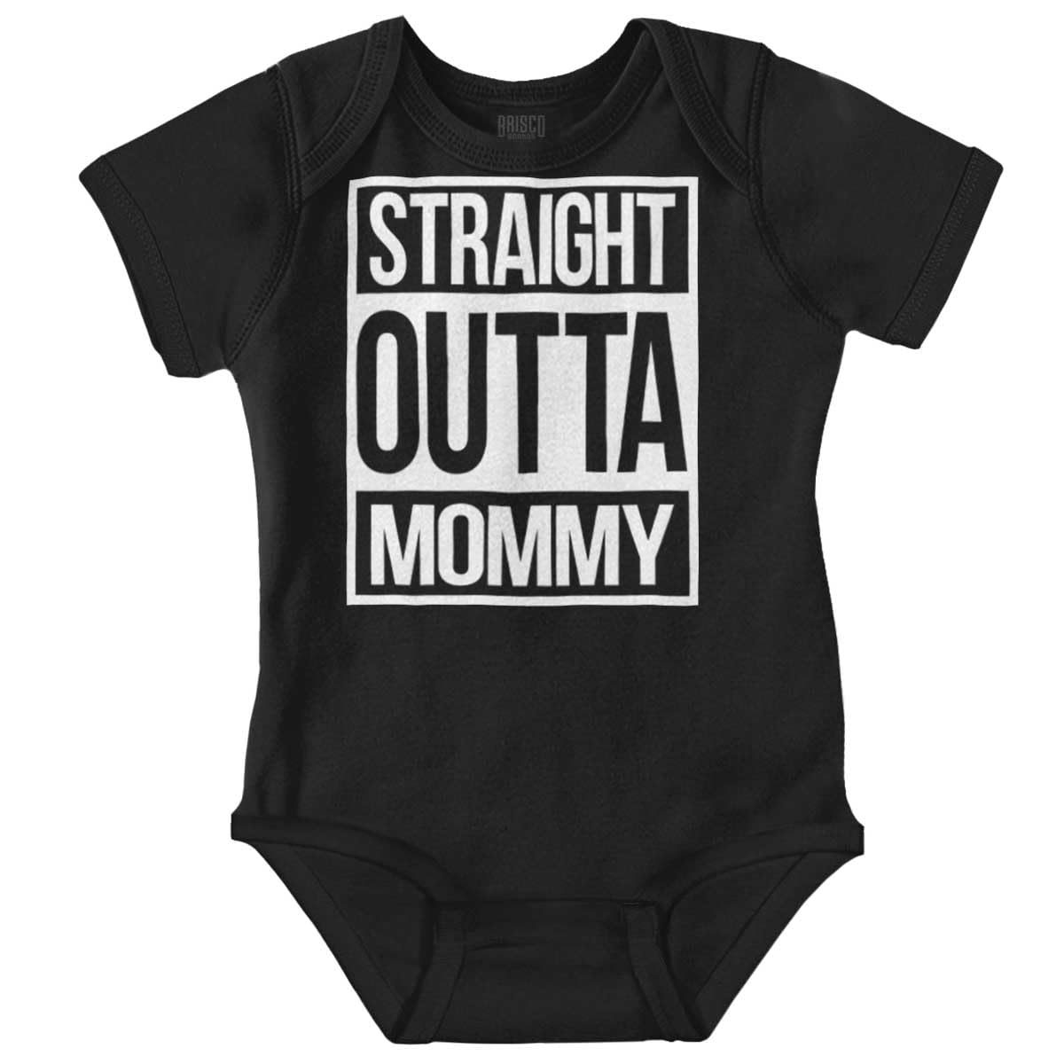 Brisco Brands Straight Outta Mommy Hip Hop Baby Romper Boys or Girls