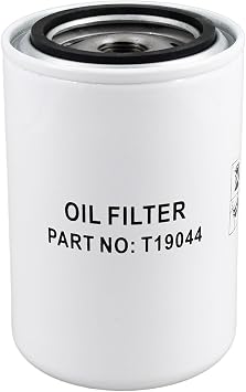 T19044 Spin-on Engine Oil Filter Compatible with John Deere Tractor 1010 1020 1120 1030 1635 1055 1065 1075