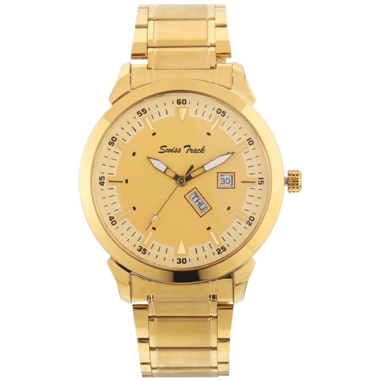 swiss track Analog Chain Strap Watch for Gift Man's/Boy's (SMT-0084) Pack of 1 Pc