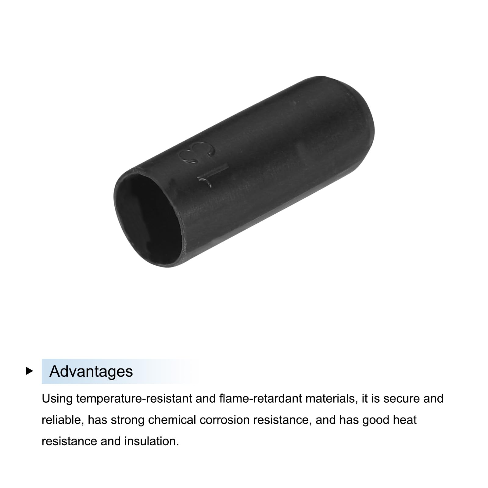 15 Pezzi Cappucci Termorestringenti Per Cavi Elettrici - Impermeabili 10mm X 42mm Nero - Foto 6