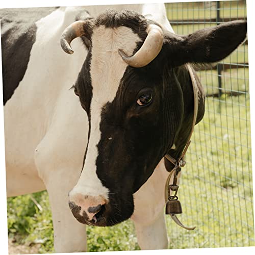 Amosfun 10 Pcs Sino De Vaca De Metal Sinos Sino De Ovelha Enfeites De Sino De Natal Sino De Pastagem