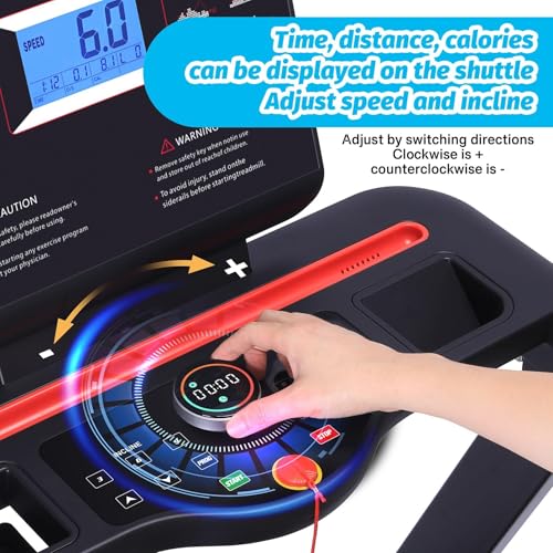 Caminadora Plegable con Altavoces y Motor 3.5 hp miniatura 6