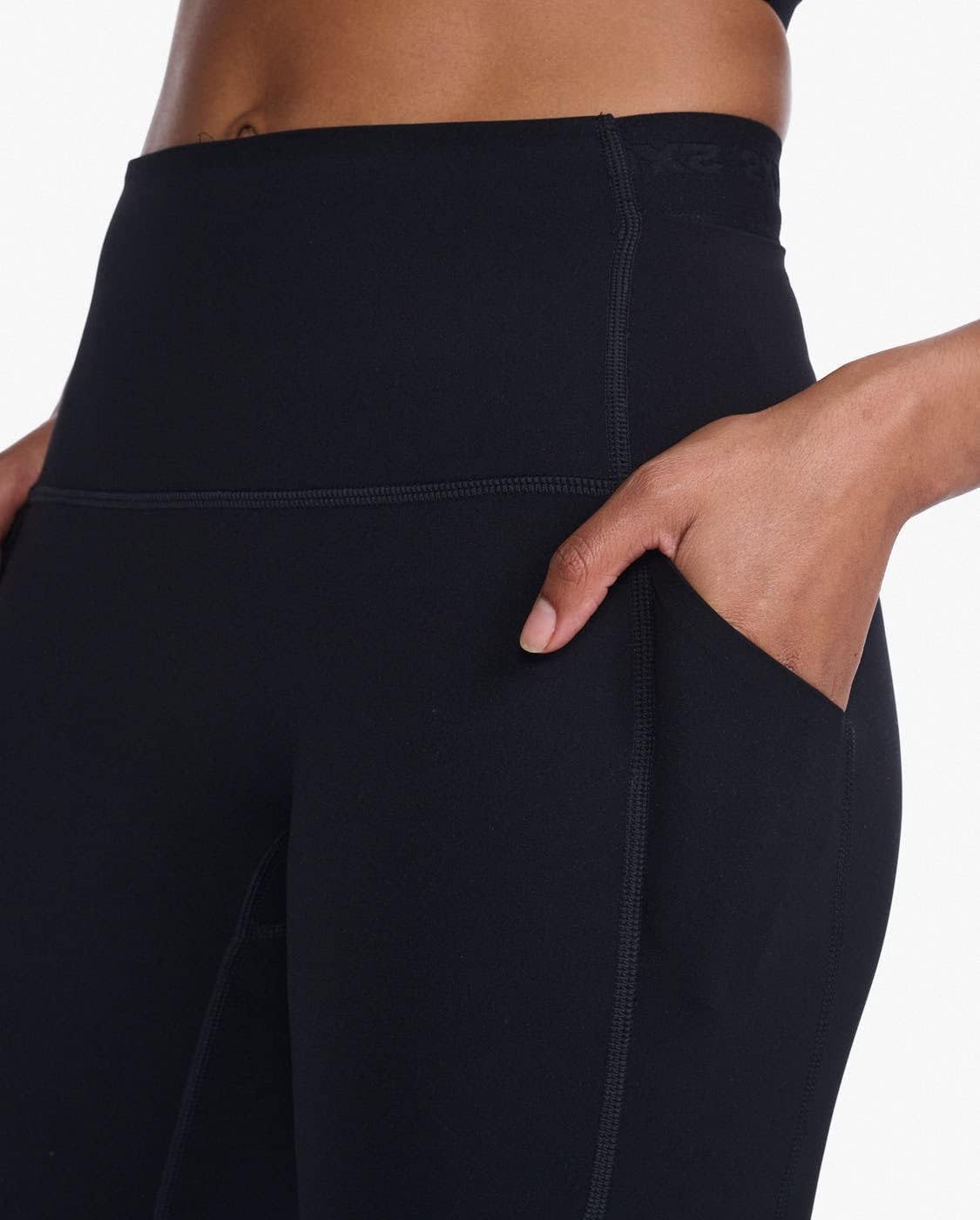 2XU Mallas para mujer Form Stash de talle alto