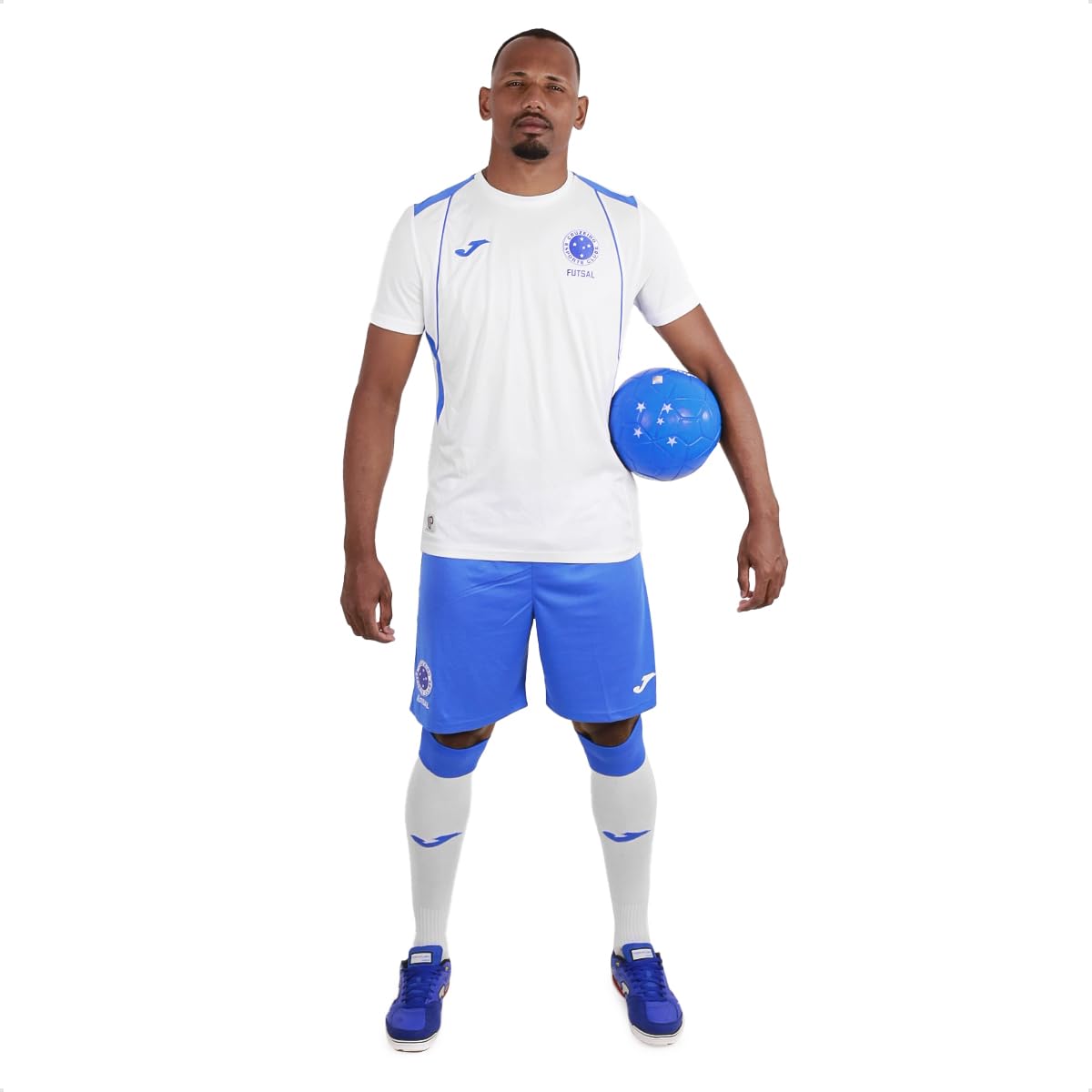 Joma Championship VII Men's T-Shirt Royal White