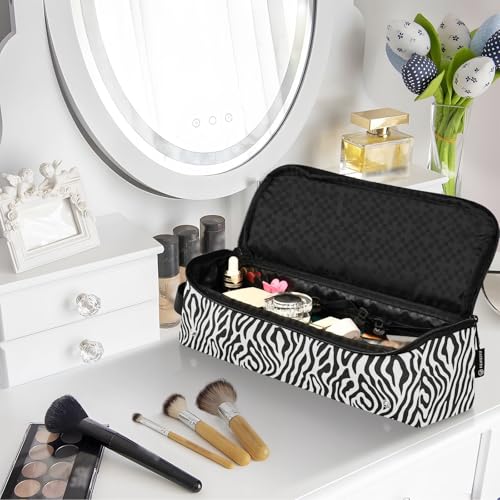 Bolsa de viaje resistente al calor Skin Design Marble para herramientas de cabello, organizador portátil para planchas, rizadores y accesorios de cuidado capilar miniatura 7