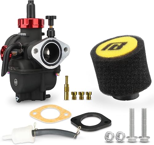 Image of NIBBI PE24 Carburetor Kit, 24mm Carburetor Kit with Carb Jets - Fit for 140cc 150cc Dirt Bike Pit Bike Apollo TaoTao Lifan Kayo SSR