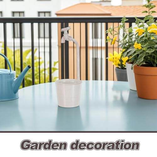 Pot de fleurs rustique pour centre de table de mariage et balcon rétro - 6