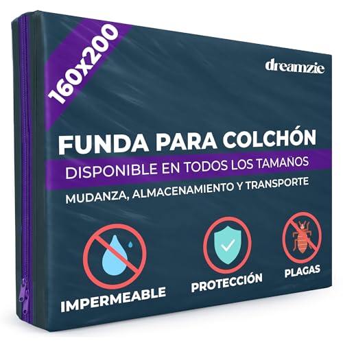 Protector de colchón para mudanza Dreamzie resistente a desgarros 160x200 2