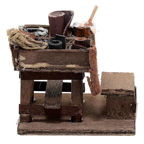 Holyart etabli cordonnier crèche napolitaine 14 cm 5x5x5 cm