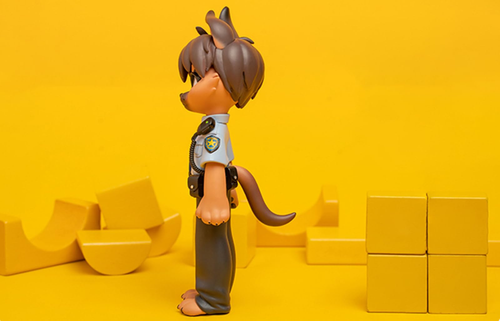 Amazon.com: KONGZOO Uniformed Puppy Model Policeman Animal Dog