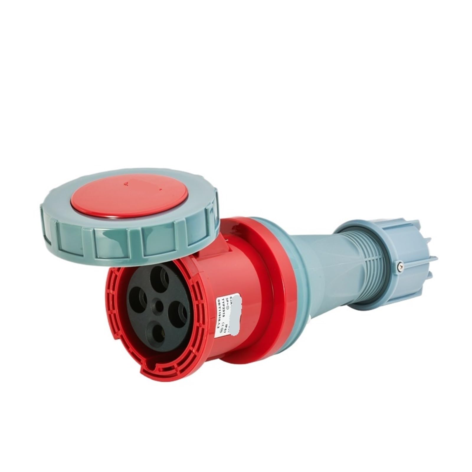 Conector IP67 industrial contra sobrecalentamiento de 4 pines y 125A