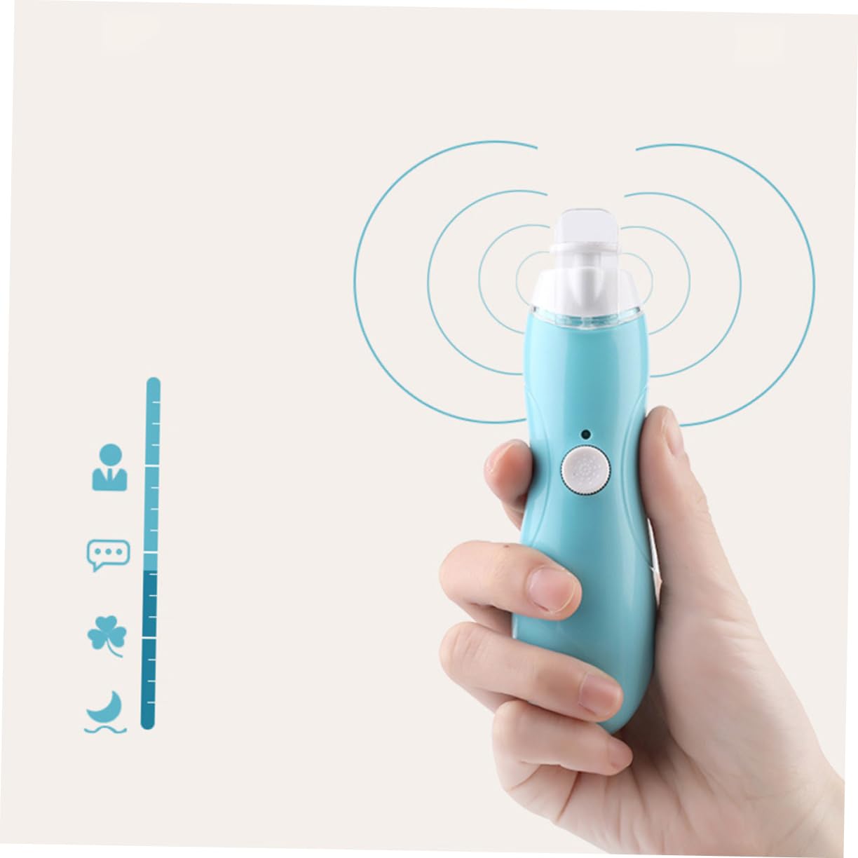 Cortaúñas Eléctrico para Bebés, Set de 1 Pieza Cabezales