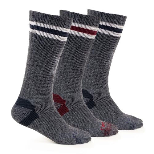 Carhartt Men's SB9803M Midweight Boot Sock 3-Pack