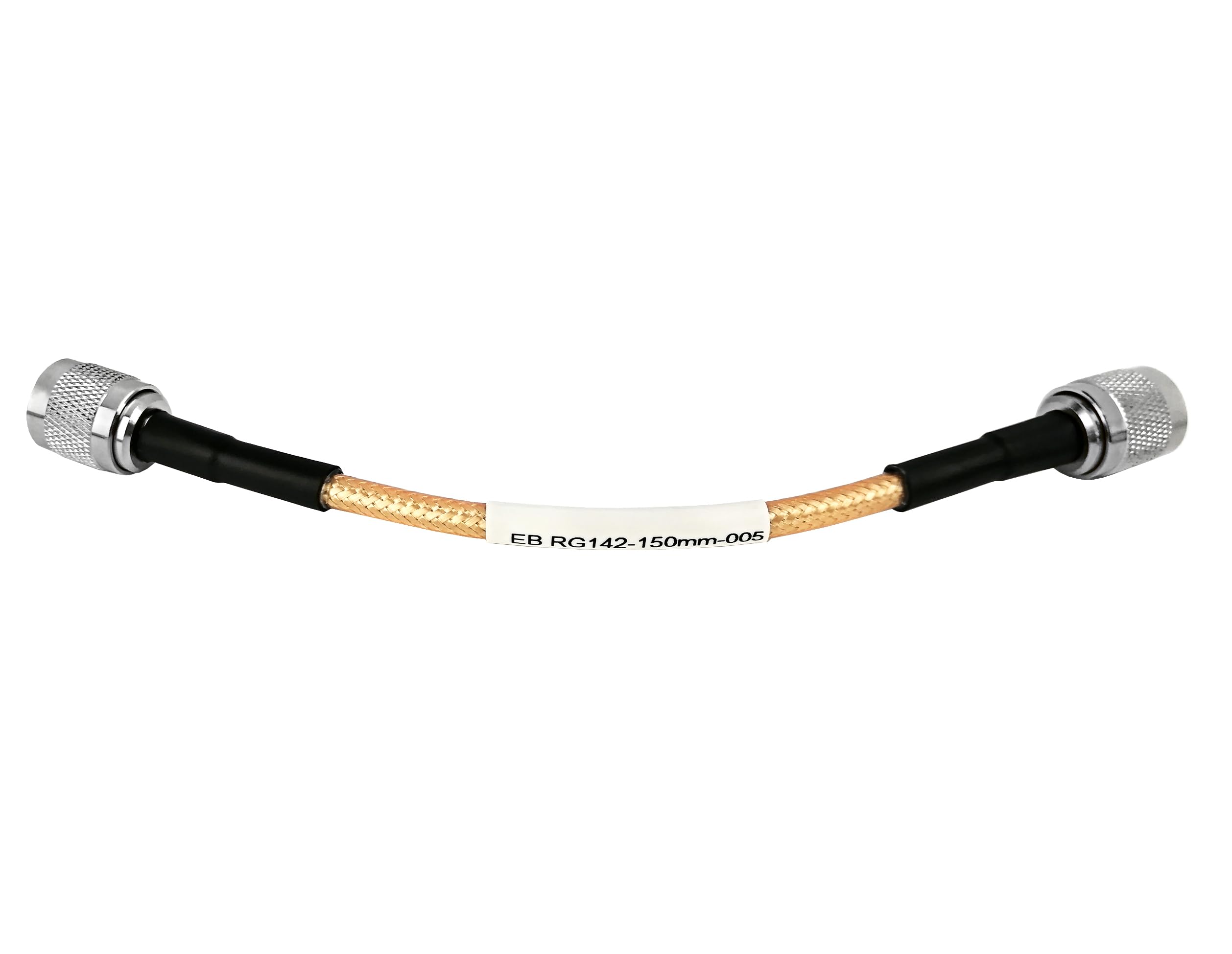 1 câble coaxial RG142 à faible perte TNC vers TNC – Câble d'extension 50 Ohm pour amplificateurs de signal cellulaire et répéteurs WiFi (1,2 m)