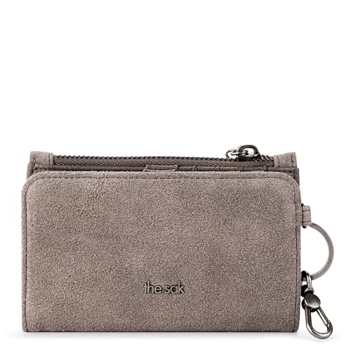 Image of The Sak Encino Card Wallet - Slim Zip Wallet with Card Slots & Coin Pocket