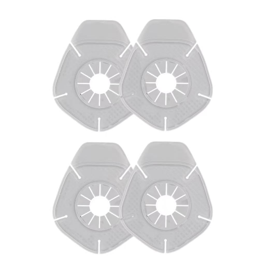 WENINETIES 4 Pcs Windscreen Wiper Arm Hole Cover for Peugeot Expert/Peugeot Partner/Peugeot 308 SW/308 CC, Wiper Shaft Protection Ring Front Wiper Protective Pad Guard Auto Accessories,Transparent