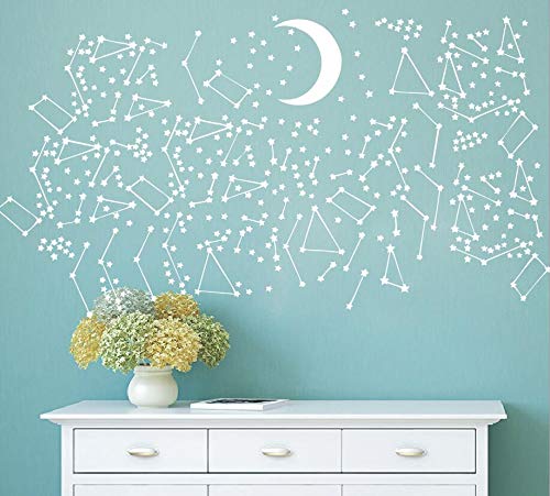 Adhesivo de pared Constelación Estrella Dorada 25x20 cm miniatura 5
