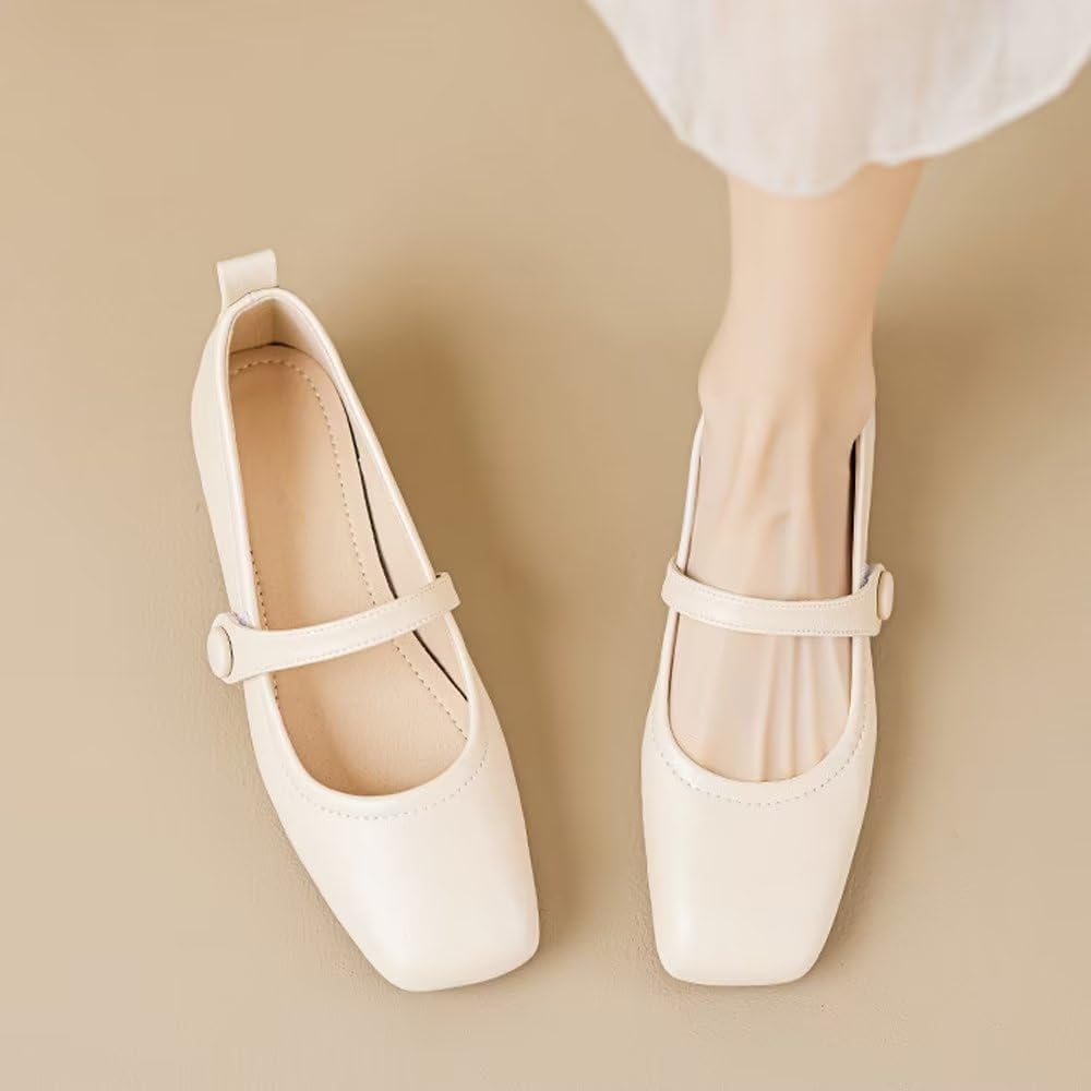 Stunner Women's Chunky Low Block Heel Dress Shoes Mary Janes Heels for Women Comfortable Closed Toe Work Pumps 2 - Image 6