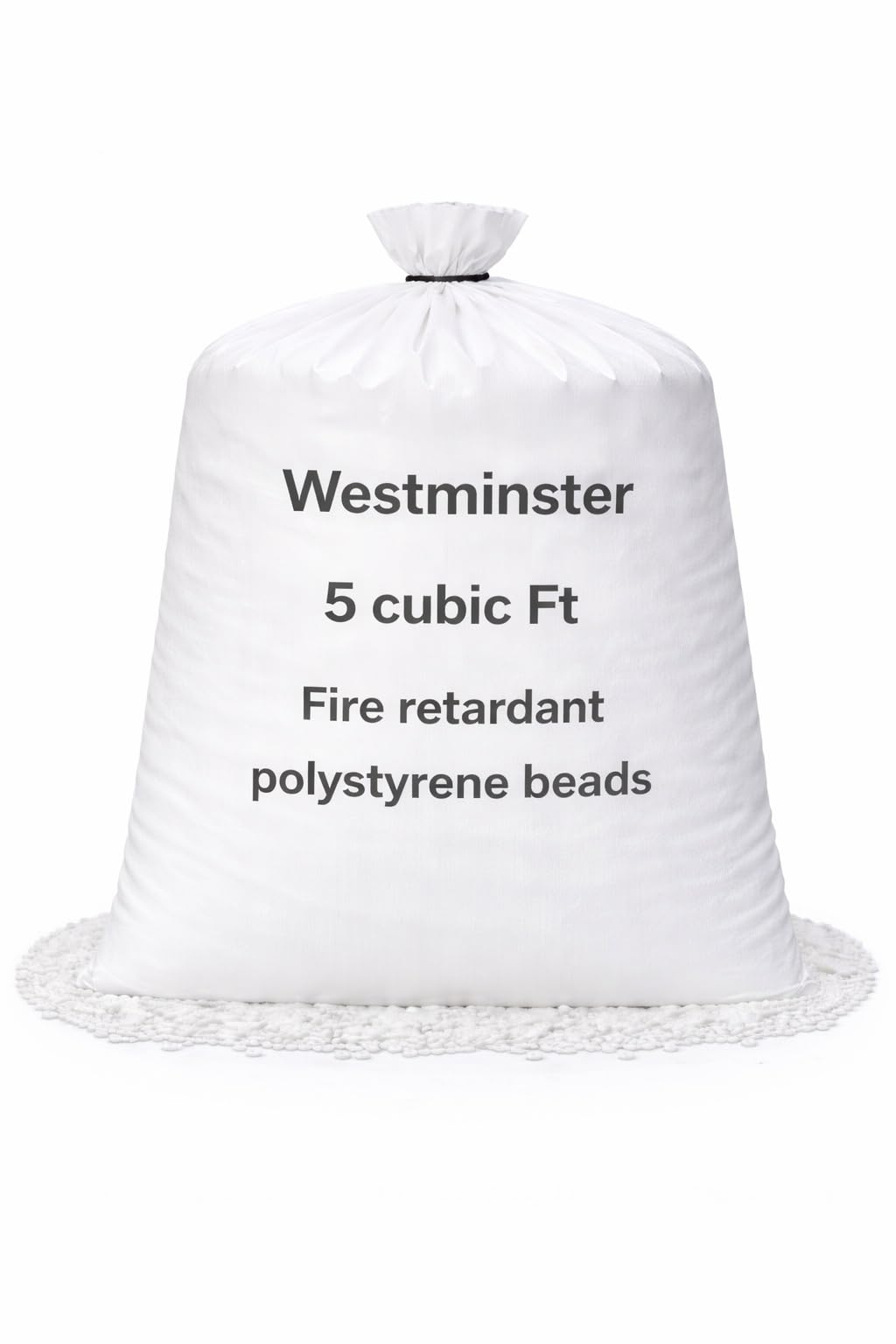 Bean Bag Filling Refill Booster Polystyrene Extra Beads Top Up Bag Beans Balls Various Sizes (5 Cubic Feet) โ image 1