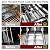 Hiorucet Grill Replacement Parts for Cuisinart GAS9456AS GAS9456ASO, Stainless Steel Grill Grate Burner Tube Heat Plate for Cuisinart Gas Grill Parts, Fits 4 Burner Gas Grill GAS9456AS Parts Cuisinart
