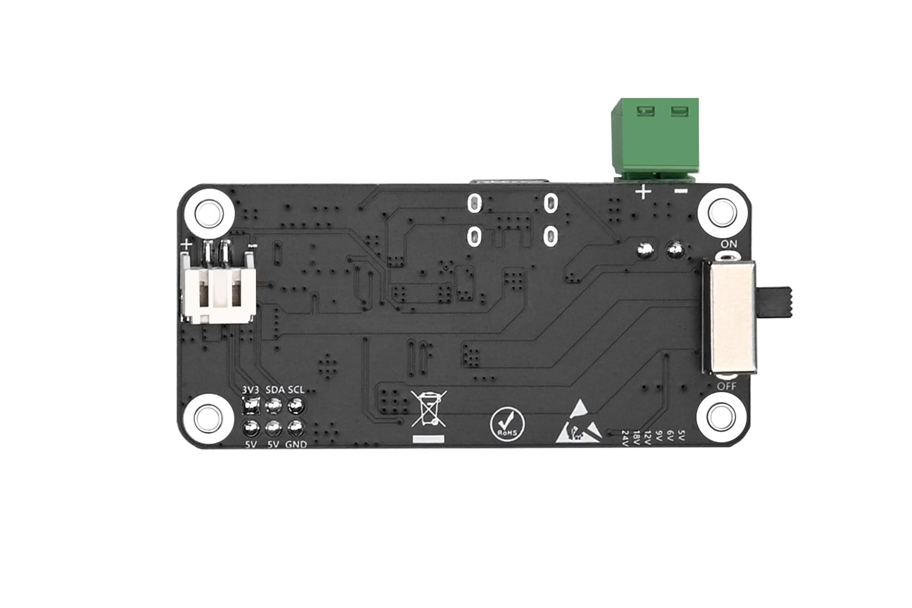 UPS Hat (B) for Raspberry Pi Zero, Solar Input 5V~24V, MPPT Charging, 5V Regulated Output, Smart Ba-ttery Management, Uninterruptible Power Supply for Raspberry Pi Zero Projects