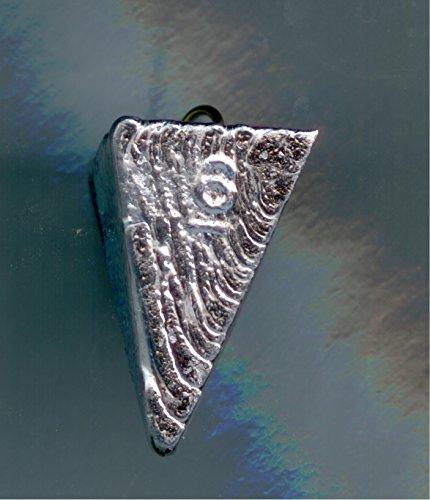 S & J's TACKLE BOX 6 oz Pyramid Sinker - 10 PER Pack