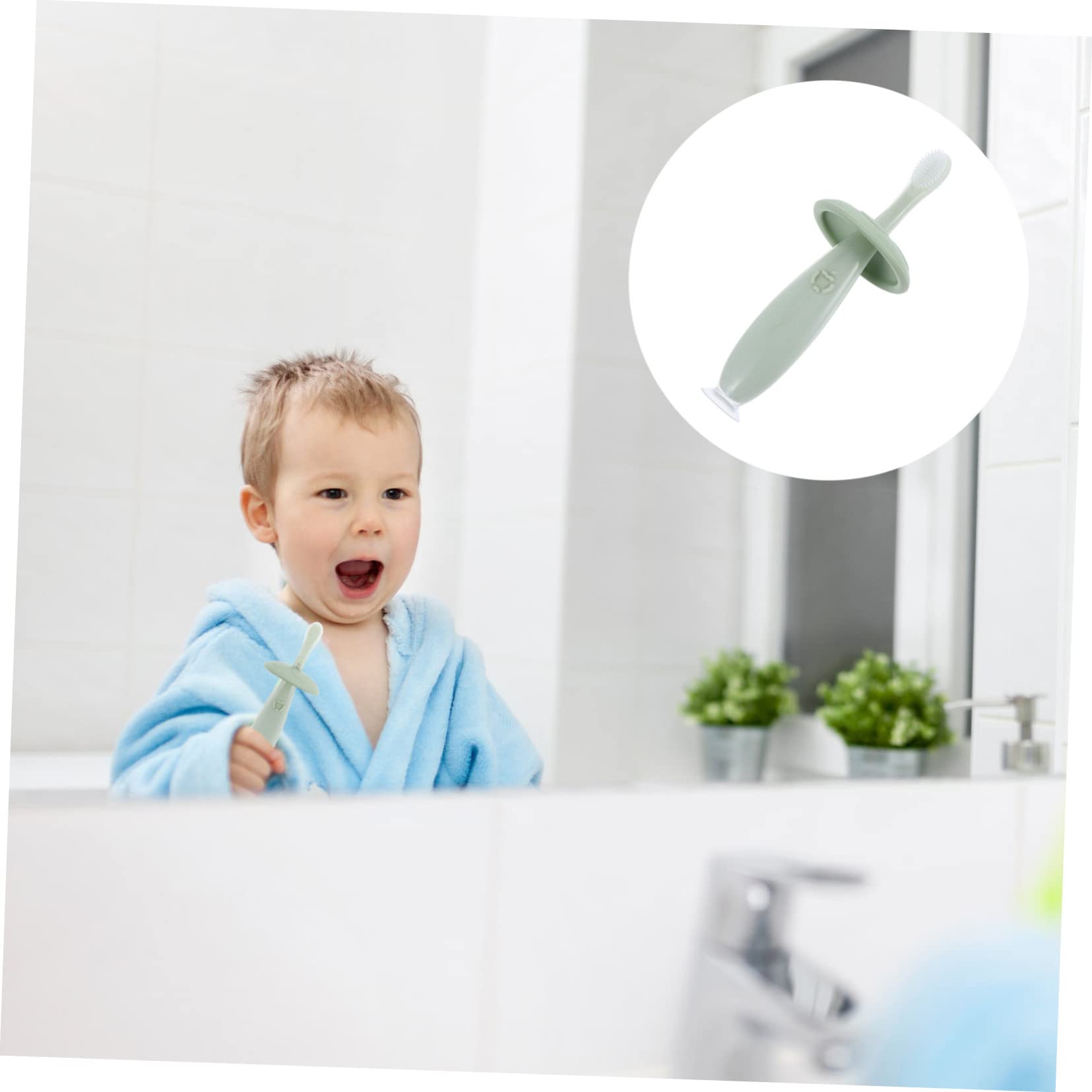 Ipetboom 3sets Spazzolini Per Spazzolino Morbido Per La Pulizia Dei Denti Design Compatto e Sicuro Per Gengive Sensibili