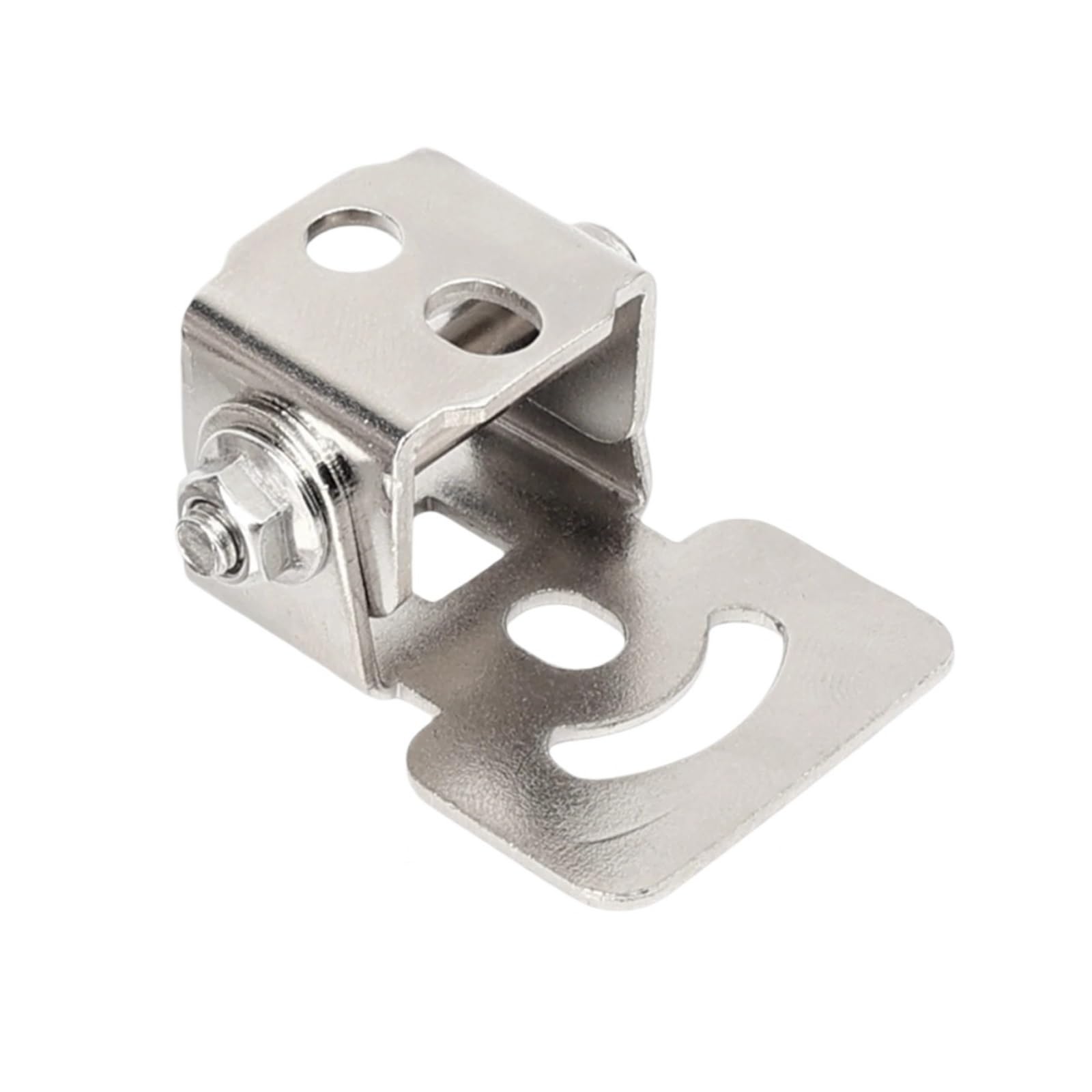 Headlight Bracket Universal Mount Holder for Motorcycle Headlight Rearview Mirror Spotlight Signal Lamp Fixed Metal Extended Front(2X)