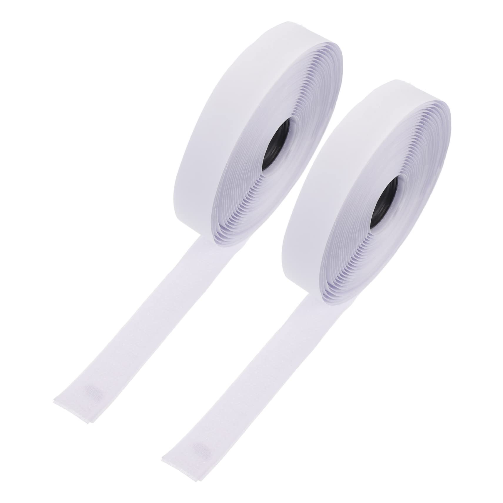 BELLIFFY Polyester Material Self-Adhesive Strip Backing Self-Stick Tapes for Cable Organizers Easy Cut Length Hook and Loop Strip