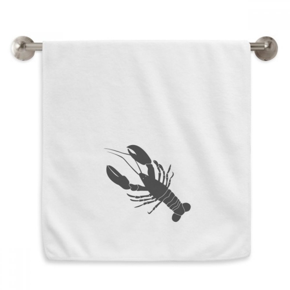 Serviette crevette noire solution essuie-mains doux pour peau sensible
