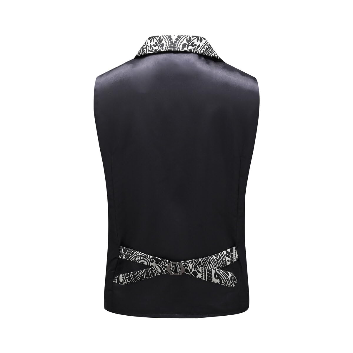 Allthemen Gilet de Costume Homme Gothique Steampunk Veston Formel Paisley pour Fête de Mariage
