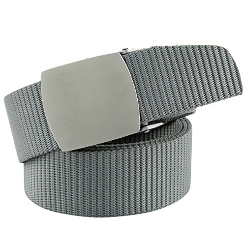 moonsix Nylon Belts for Men,Tactical Military Style Army Duty Belt Simple Buckle2