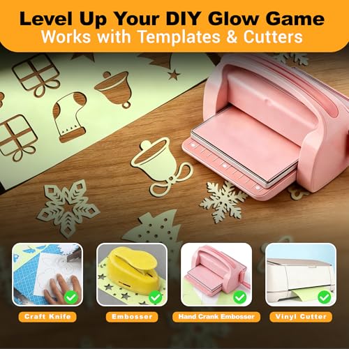 Anda Glow High Bright Glow in The Dark Paper for Halloween Glow Stickers - image 6