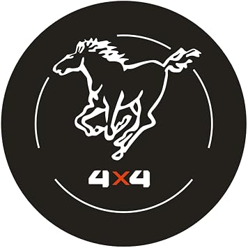 Galloper 4X4 for Ford and Ford Bronco Spare Tire Cover, Spare Wheel Cover, Waterproof Sun-Proof Dust-Proof and Anti-UV Anti-Dirty Non-Scratch Tire Protector XXL 315/70R17, 315/70R18