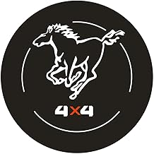 Galloper 4X4 for Ford Bronco and Ford Cars SUVs Spare Tire Cover, Spare Wheel Cover, Waterproof Sun-Proof Dust-Proof and Anti-UV Anti-Dirty Non-Scratch Tire Protector M 225/65R17, 235/65R17