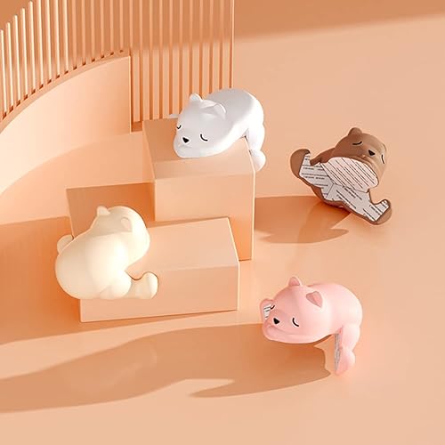 Miniatura 4 de Katutude Paquete de 8 protectores de esquina de mesa de perro de dibujos animados, anticolisión, esquinas afiladas, protectores de esquina de goma a