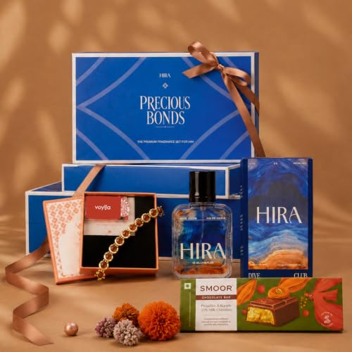 Image of HIRA X Voylla X Smoor Gift Hamper For Brother with Dive Club EDP (50ml)