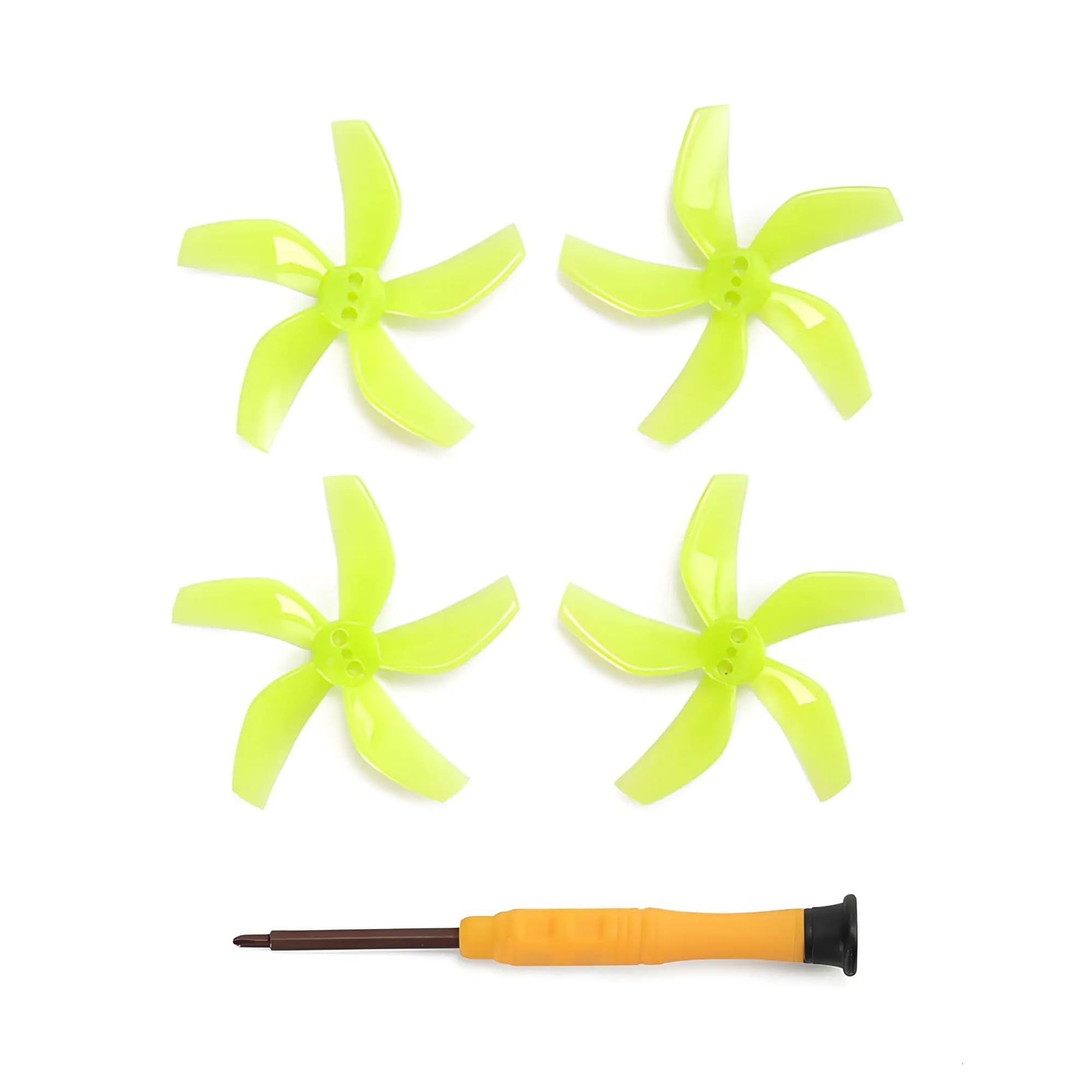 Compatible For DJI, Neo Five-Blade Quick Release Propellers, Low-Noise Paddle Blade, Drone Accessories(Green 4pcs)