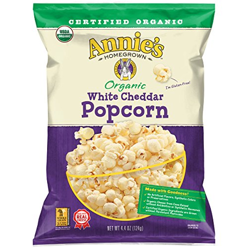 Amazon Com Annie S White Cheddar Popcorn 4 4 Ounce Pack Of 12