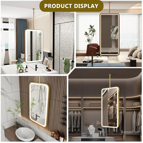 Miroir mural de qualité supérieure 50x60 cm pour chambre - 6