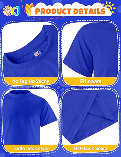 Image of Boys Rash Guard Short Sleeve Swim Shirt UPF+ 50 Rashguard for Toddler Teens Water Sun Shirts Swim Wear Quick Dry
