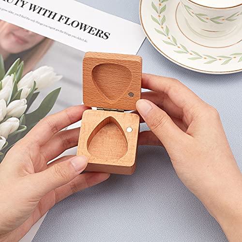 pandahall Boîte de Rangement pour médiator de Guitare, Étui à médiator en Bois Conteneur à médiator Accessoires de… - Les Beatles, Paul McCartney, John Lennon, RIngo Starr, George Harrison pandahall Boîte de Rangement pour médiator de Guitare, Étui à médiator en Bois Conteneur à médiator Accessoires de… – Image 4